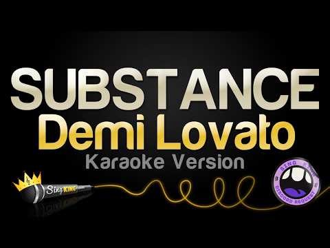 Demi Lovato - SUBSTANCE (Karaoke Version)