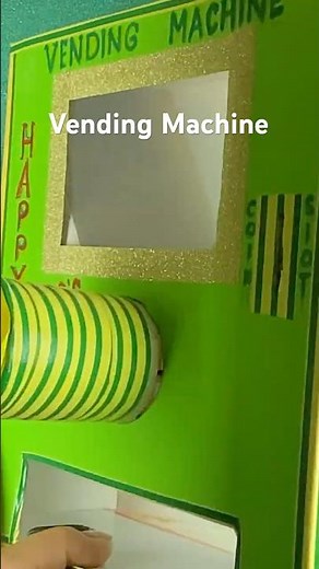 I Built a Vending Machine Out of Cardboard for Father’s Day… and It Actually Works! 😱💡🍬