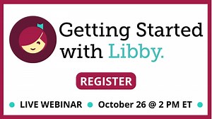 16 shares |  Join us on Oct. 26 at 2:00 PM EST for a 60-minute live session where you'll learn the ABCs of the Libby app! Discover how to borrow books, customize the reading experience and get answers to FAQs. Register now: https://bit.ly/46V9RNy  #LibbyApp #DigitalReading #LibraryLife | OverDrive | Facebook