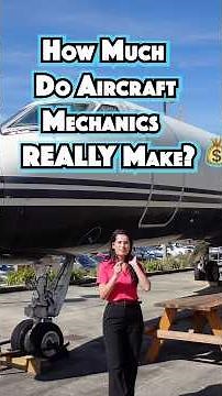 How Much Do Aircraft Mechanics REALLY make? #florida #aircraftmechanic #aviation #career #money