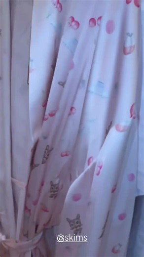 Kim previews new SKIMS prints and robes