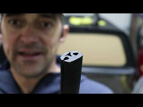 Plexiglass window for Camper shell / Project old camper shell part 3