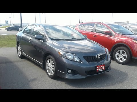 2009 Toyota Corolla S Sedan: Start Up, Walk Around & Full Tour