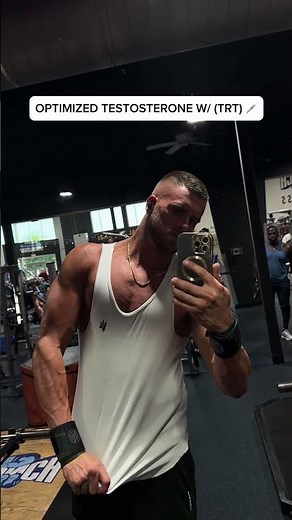 TRT before and after Testosterone replacement therapy