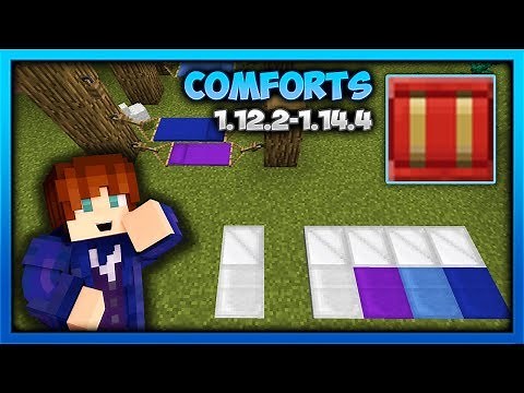 DUERME DE DÍA EN MINECRAFT - COMFORTS MOD 1.12.2 | HAMACAS | | BOLSAS DE DORMIR