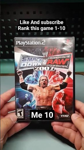 wwe smackdown vs raw 2007 #playstation #playstation2 #wwe #raw #smackdown