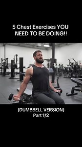 5 Chest Exercises YOU NEED TO BE DOING!! (DUMBBELL VERSION) part 1 | Ryan Humiston