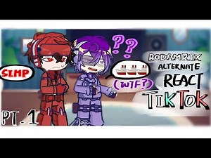 Rodamrix react to tiktok {part 1} Rodamrix alternate react to 📌NO SHIPS