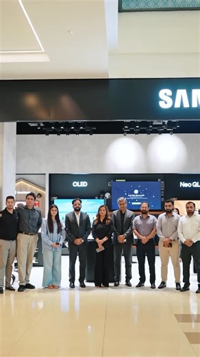 We’re thrilled to share glimpses from the launch of the Samsung Flagship Store at Dolmen Mall, Lahore. From an immersive store experience to the excitement, this launch marked a new milestone in bringing Samsung’s world-class innovation closer to customers in Pakistan. Visit the store and experience the future of technology today. #Airlink #Samsung #DolmenMallLahore #FlagshipStore | Air Link Communication Ltd