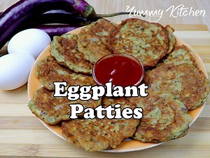 17M views · 85K reactions | Eggplant Patties (Tortang Talong Patties) Written recip at https://yummykitchentv.com/eggplant-patties/ | Yummy Kitchen | Facebook