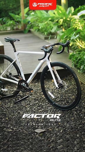 Pacific Factor Elite road bike — performa dan premium look