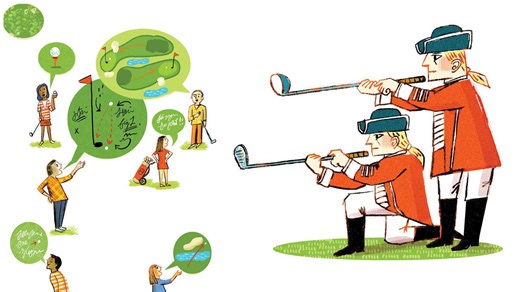 A brief history of golf's most fundamental words: par, birdie, caddie and more