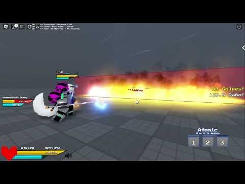 [Atomic Disassembler] All Attacks + Moves - Undertale Test Place Reborn