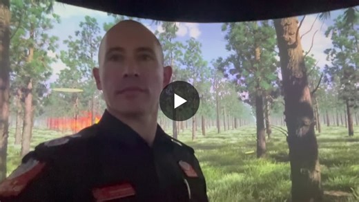 #bushfire #wildfire #firefighter #simulation #collaboration #missioncriticalteams | Dr Greg Drummond