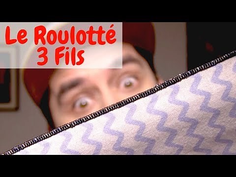 Overlock Technique: 3-Thread Rolled