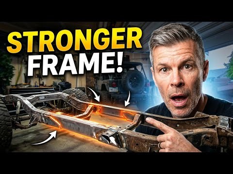 CJ6 Frame Reinforcement with Custom Fish Plates