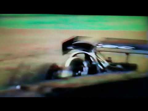 *1973 * DAVID PURLEY CRASH GREAT BRITAIN GP (In practice) with MARCH 731