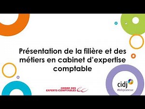 Webinaire - Présentation de la filière et les métiers en cabinet d'expertise comptable