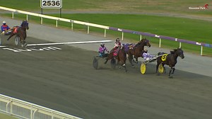 4.7K views · 97 reactions | Kyle Harper was able to hold off his Wife, Lauren, in the run to the wire in the trot! #GloucesterPark | Gloucester Park | Facebook