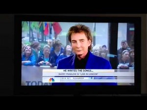Barry Manilow on the Today Show