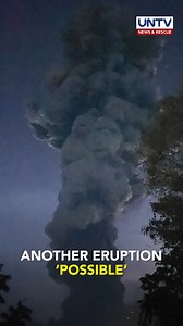 PHIVOLCS sees the possibility of another similar eruption from Mt. Kanlaon | UNTV News and Rescue