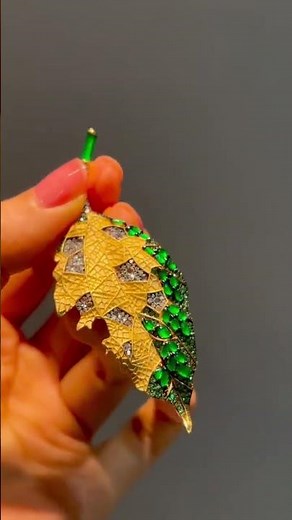 翡翠设计款~金枝玉叶 #翡翠玉 #老坑翡翠