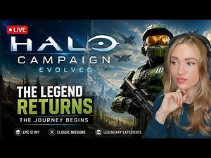 Day 2 - Full screen - MASTER CHIEF IS BACK! 🔥 Halo: Campaign Evolved LIVE