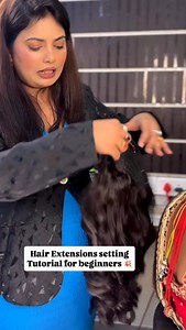 14K views · 285 reactions | Hair extensions setting tutorial Next advance MAKEUP and Hairstyle Course starting from 10th January, book your seat and learn lots of tips and tricks by @chitradey_makeup_artist (me) for more details call or WhatsApp on ☎️7076140568 #chitradeymakeupartist #hairstyles #tutorial | Chitra"s Makeup Studio & Academy | Facebook