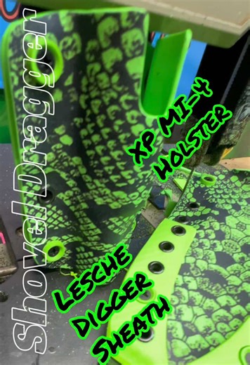 ZOMBIE SNAKE XP MI-4 PINPOINTER NON-ROTATING HOLSTER & LESCHE HAND DIGGER SET #metaldetecting #lesche #xp #relichunting