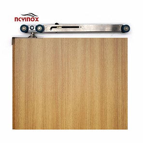 [Hot Item] Heavy Duty Sliding Door Hardware Wood Exterior Interior Door Hardware Track Kit