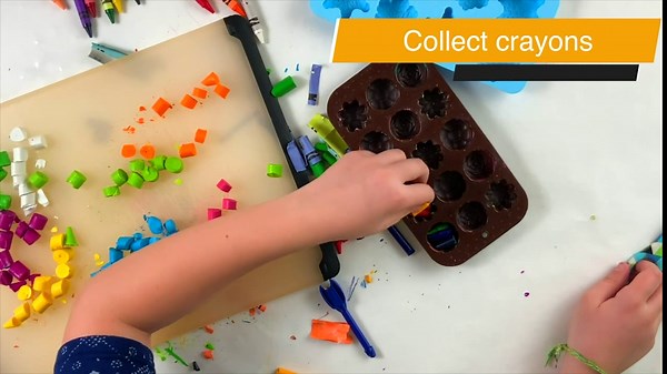 Crayon Mold - 5 PCS Christmas Crayon Molds Silicone Oven Safe - Crayon Silicone Mold Set Including Rhombus and Rectangle Shapes Crayon Maker, Animal & Forest Theme Molds for Child - Art Kits Supplies