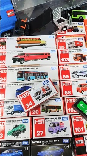 🛞トミカ ASMR🛞いすゞ エルフを開封＆坂道走行テスト🌟Unboxing TOMICA ASMR ＆ Drive Test #toys #tomica #ミニカー #トミカ