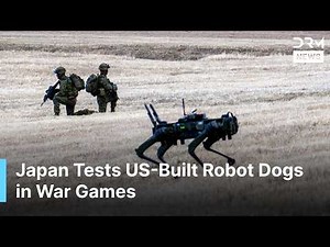 WATCH: Japan Unleashes Robot Dogs in Military Drill as AI Warfare Enters the Battlefield | AH1G