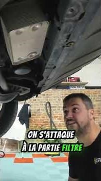 Engine oil change on a Porsche