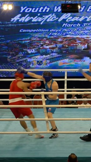 985K views · 962 reactions | Youth World Boxing Cup Adriatic Pearl 2024 KO  75kg Poliakov Dmitri  #boxing #boxinglife #ko #koboxing #boxingko | IBA | Facebook