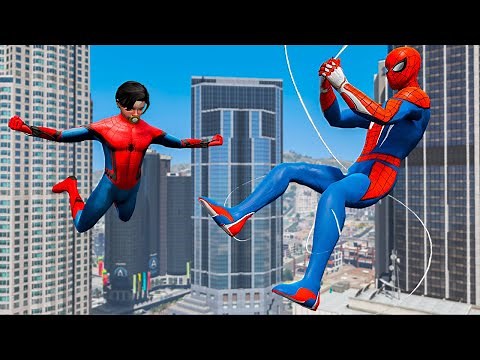 ESSE É O INCRÍVEL FILHO DO HOMEM ARANHA NO GTA 5!
