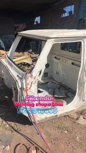 Sikandar Welding Zhapu bhai on Instagram: "Maxx Bolero pickup cabin repair #anjadbody #sikandarbody #trendingreels #viral #rajisthanibody #dhar #kukshi #mnawar #jobat #alirajpur #jhabua #indore #dewas #ujjain #bhopal #dhule #shirpur #mumbai #khandwa #khargone #burhanpur #shipur #shda #nandurbar"