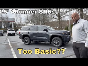 2025 4Runner SR5: 1st time, Complete exterior and interior review
