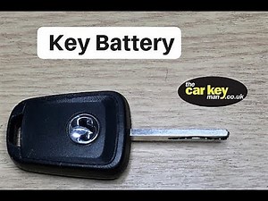 Key Battery Astra Insignia Corsa Non-Folding HOW TO Change