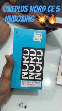 OnePlus Nord CE 5 Unboxing 💥⚡ #oneplus #moblie #shorts