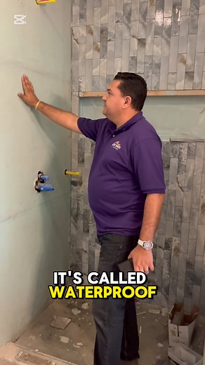 Proper Shower Tile Installation Starts Behind the Scenes Here’s how we build a shower that’s both durable and beautiful: Waterproofing – We start with waterproof backer board, sealing all seams with waterproof tape and membrane to protect against moisture and mold. Precision Setup – Using a laser level, we establish straight and level reference lines to ensure perfect tile alignment from the very first row. Cement Application & Tile Setting – Instead of thin-set and spacers, we apply mortar dire