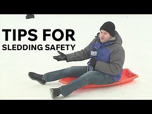 Tips for sledding safely