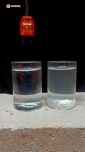 806K views · 3.2K reactions | 135 volts vs saltwater vs distilled water #therkguy #shortcircut #electrician #electrical #experment #tools #trickstogo #bulb #led #wire #science #physics #engineering | The RK Guy | Facebook