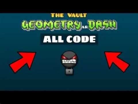 Geometry Dash: The Vault (ALL CODES)