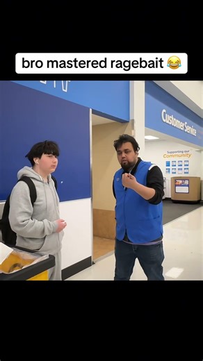 bro mastered ragebait 😂