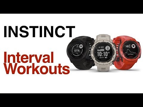 Garmin Instinct -How To Setup Interval Training