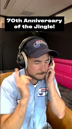 70 years of the Roto-Rooter Jingle! #jingle #plumbing #shorts