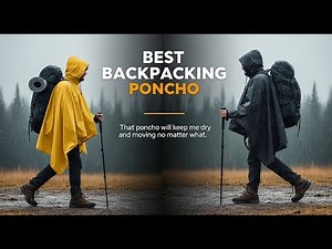 TOP 5 Best Backpacking Poncho 2026 | This Poncho Doubles as a Tarp!