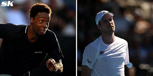 WATCH: Bizarre scenes at Qatar Open as Botic van de Zandschulp spoils 9th set point against Gael Monfils with point penalty; unlucky net cord seals Dutchman's loss