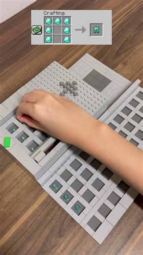 Realistic Crafting Minecraft Diamond Leggings BUT Lego!